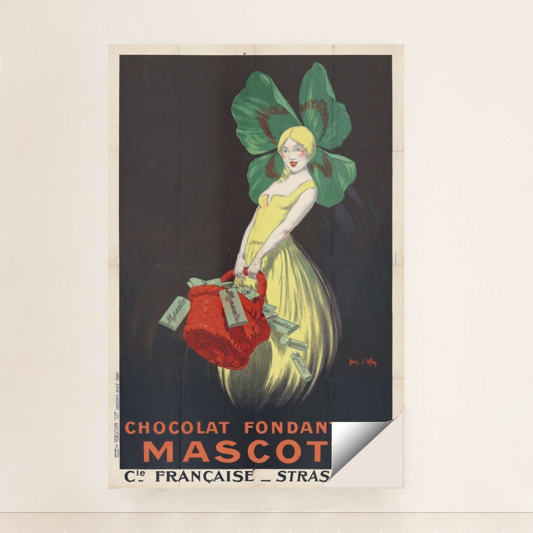 Chocolat fondant Mascotte. Compagnie française, Strasbourg (1920) by Jean d'Ylen - Peeliez