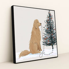 Christmas Light Helper by Anna Stone - Black Frame Stretchiez