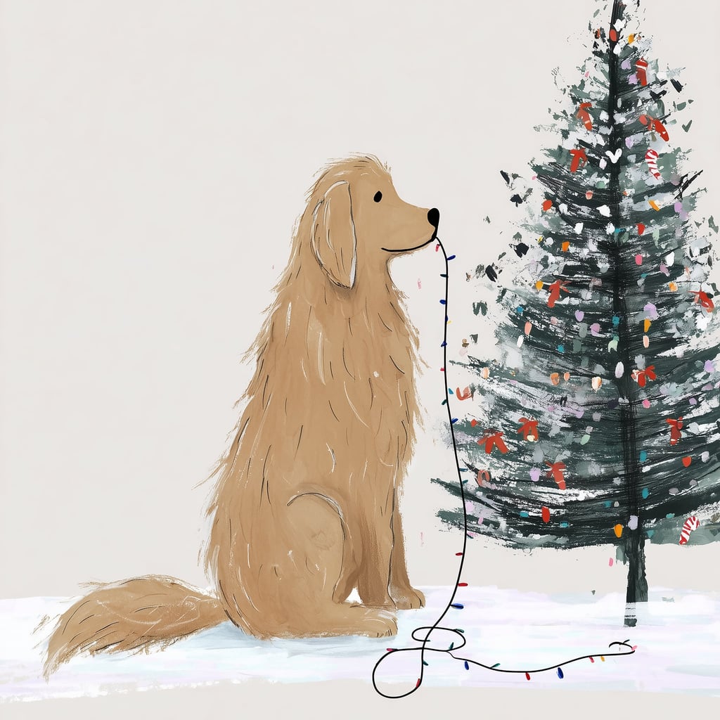 Christmas Light Helper by Anna Stone