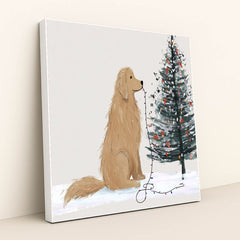 Christmas Light Helper by Anna Stone - White Frame Stretchiez