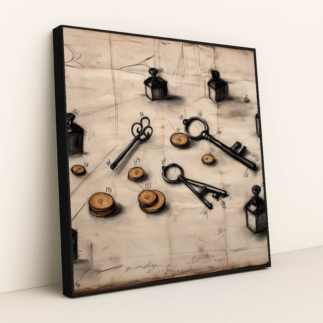 Cipher Relics by Seven Akins - Black Frame Stretchiez