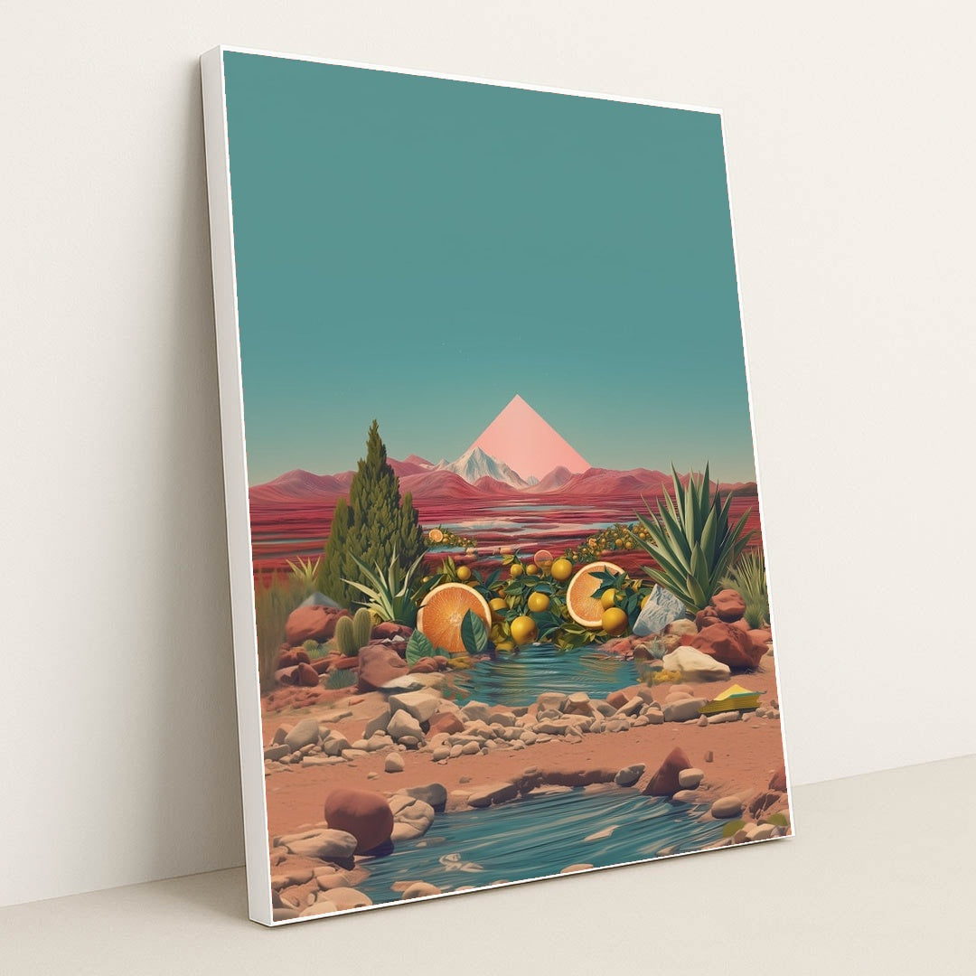 Citrus Mirage by CB Designs - White Frame Stretchiez