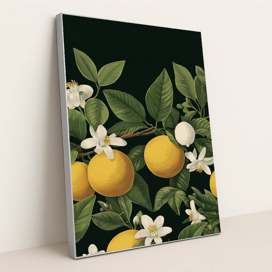 Citrus Reverie by Vanta Bloom - Silver Frame Stretchiez