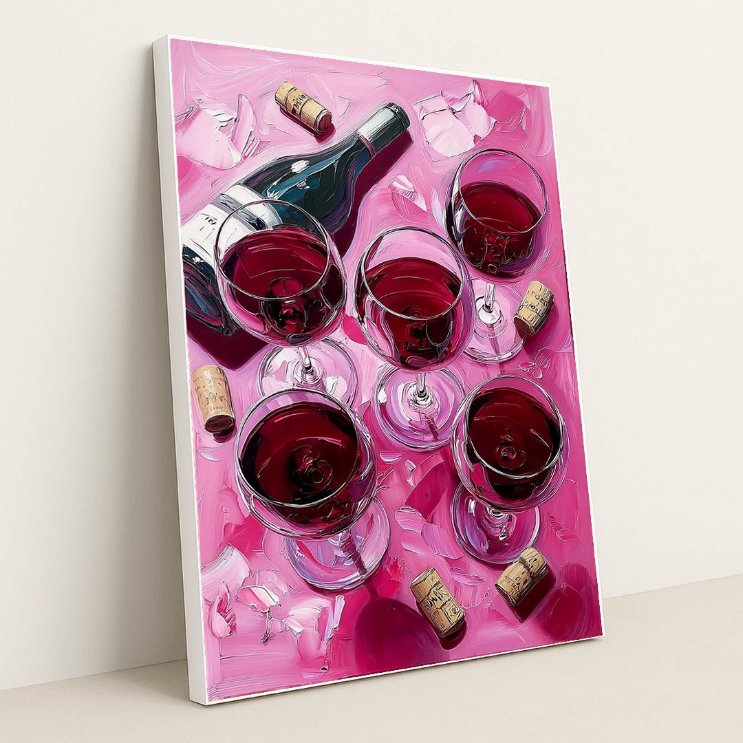 Clashing Cabernet by Lila Thorne - White Frame Stretchiez
