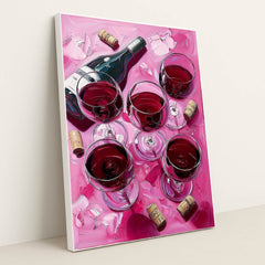 Clashing Cabernet by Lila Thorne - White Frame Stretchiez