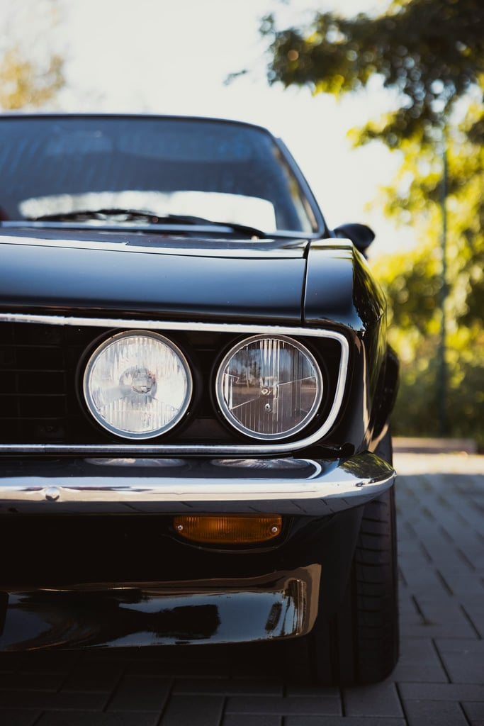 Classic BMW E9 Front Detail by Markus Spiske