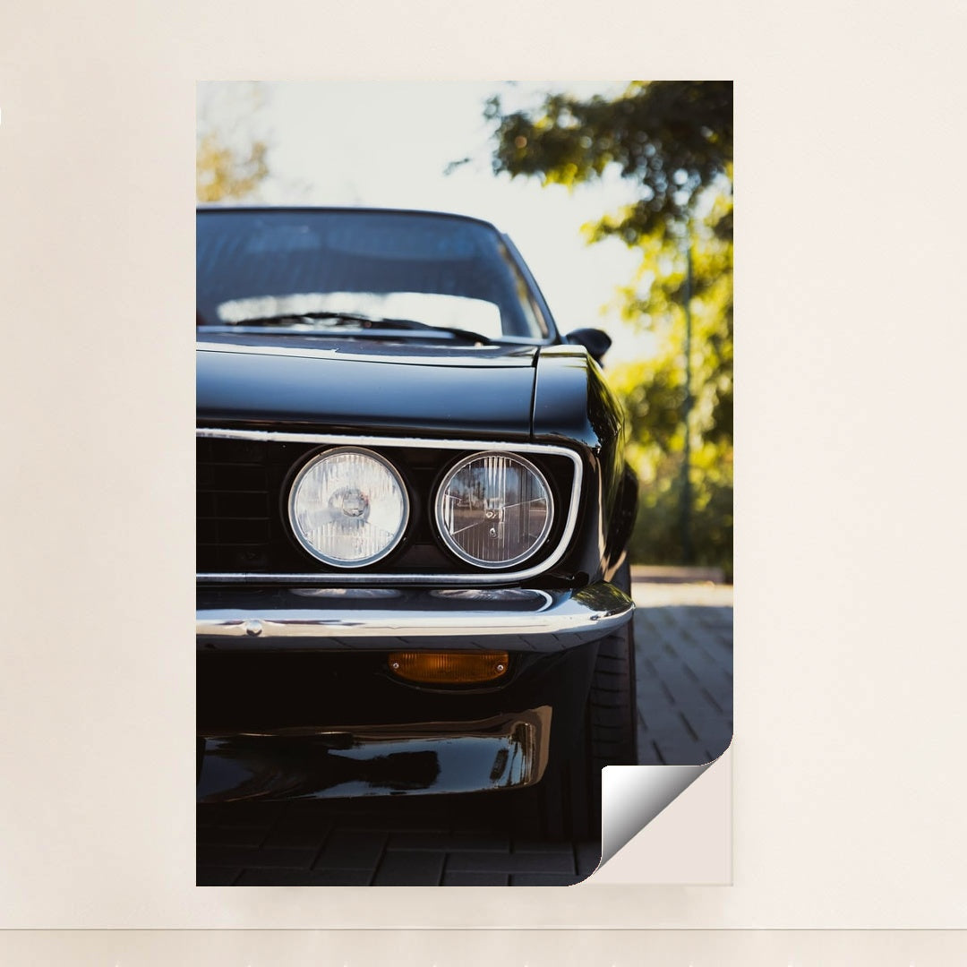 Classic BMW E9 Front Detail by Markus Spiske - Peeliez