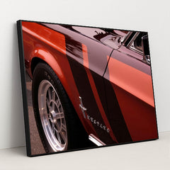 Ford Mustang by Bruce Warrington - Black Frame Stretchiez