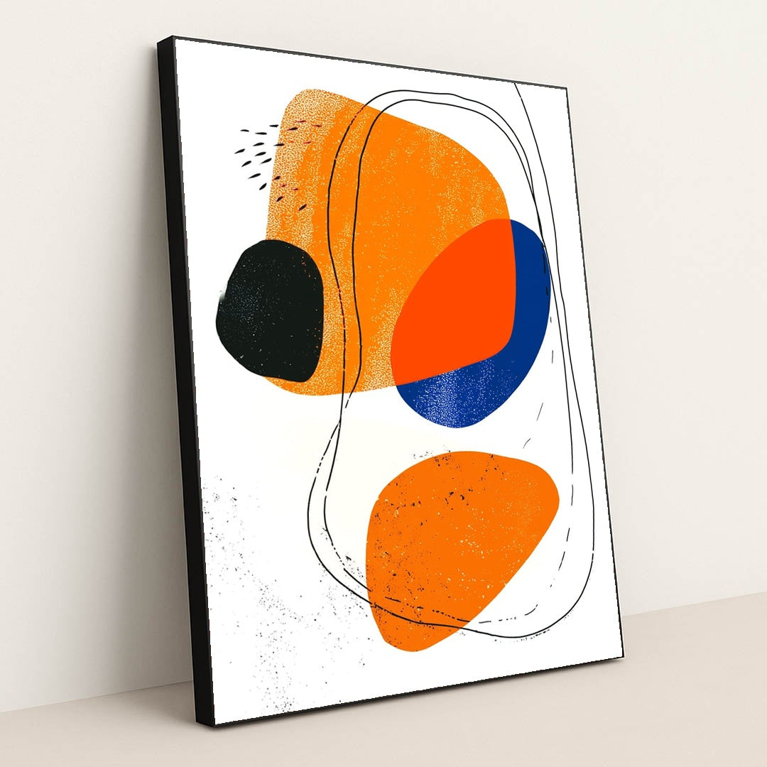 Clay Resonance by Wall Gusto™ - Black Frame Stretchiez