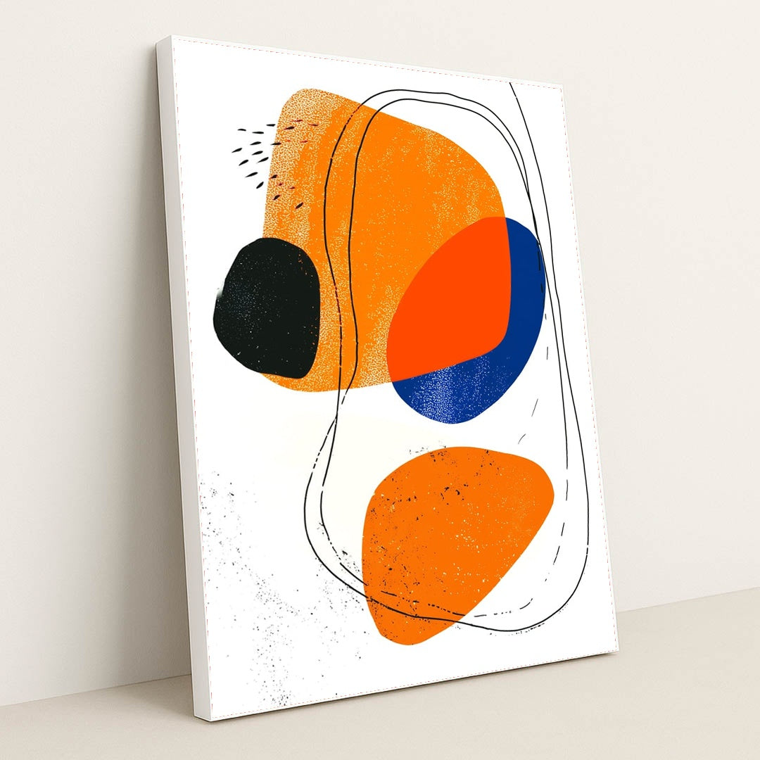 Clay Resonance by Wall Gusto™ - White Frame Stretchiez