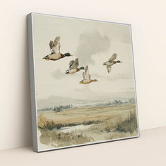 Cloudy Day Explorers by Melissa King - Silver Frame Stretchiez