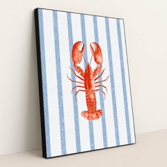 Coastal Crustacean Chic by Lila Thorne - Black Frame Stretchiez