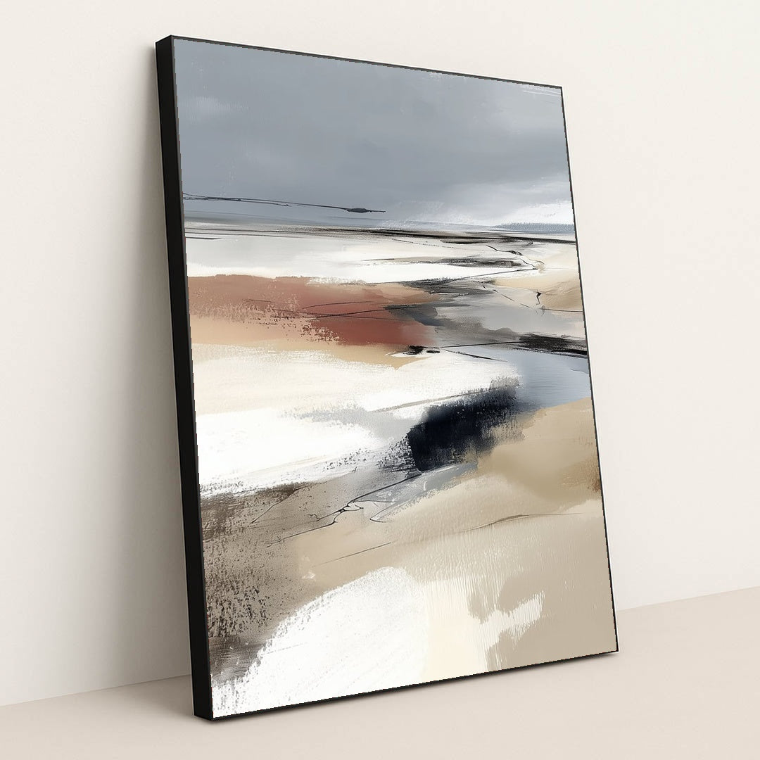 Coastal Hues by Damian Chan - Black Frame Stretchiez