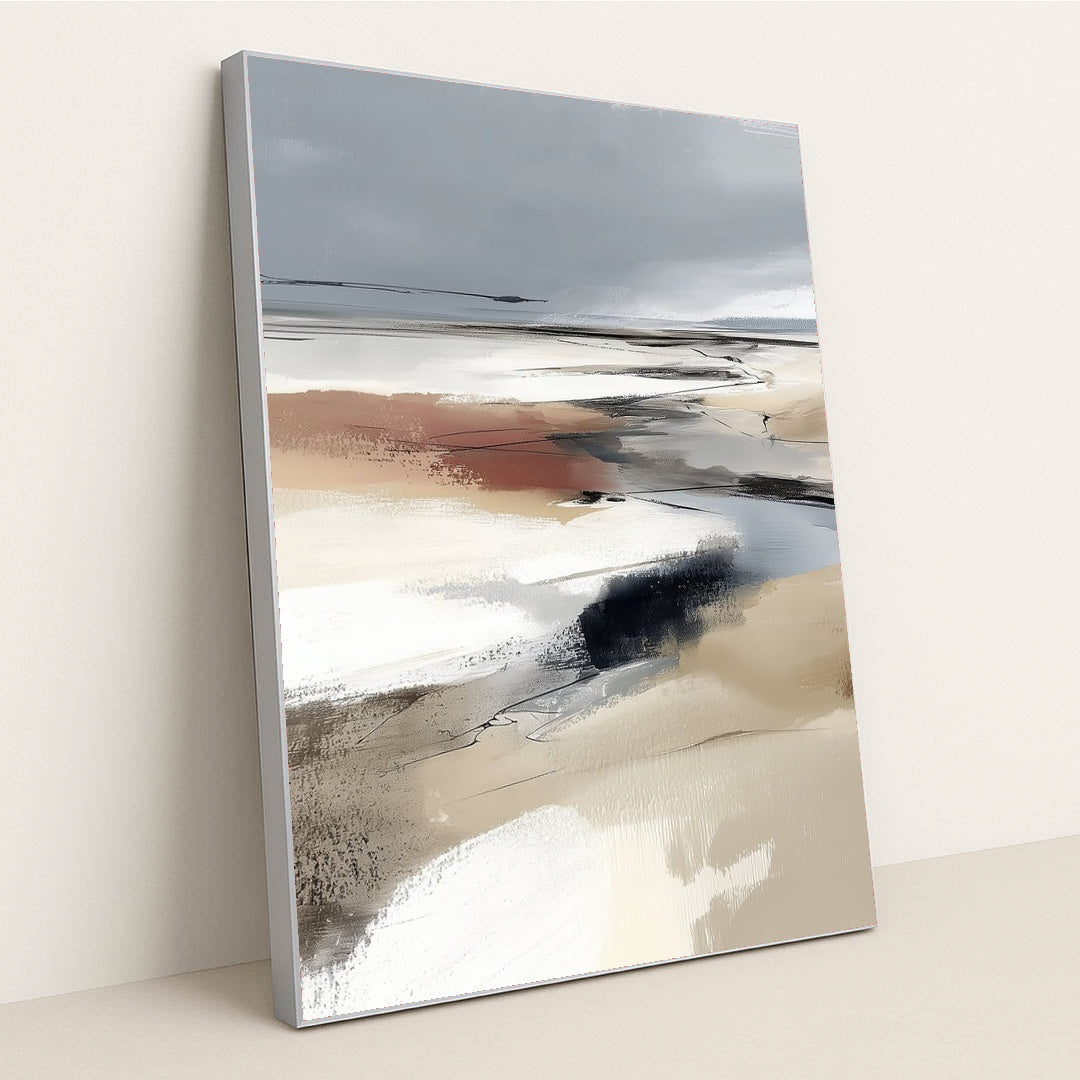 Coastal Hues by Damian Chan - Silver Frame Stretchiez