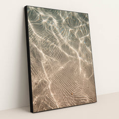 Coastal Refraction by Mistline - Black Frame Stretchiez