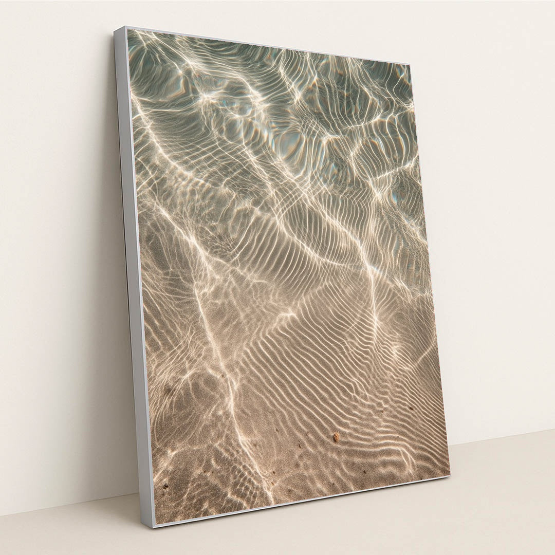 Coastal Refraction by Mistline - Silver Frame Stretchiez