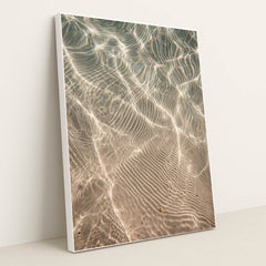 Coastal Refraction by Mistline - White Frame Stretchiez