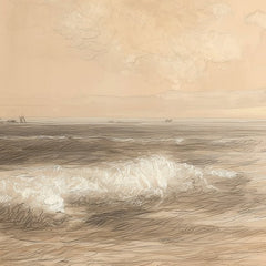 Coastal Sketch by Jade Morgan