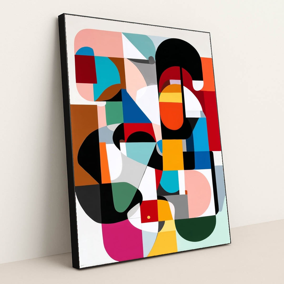 Color Currents by Axel Carrera - Black Frame Stretchiez