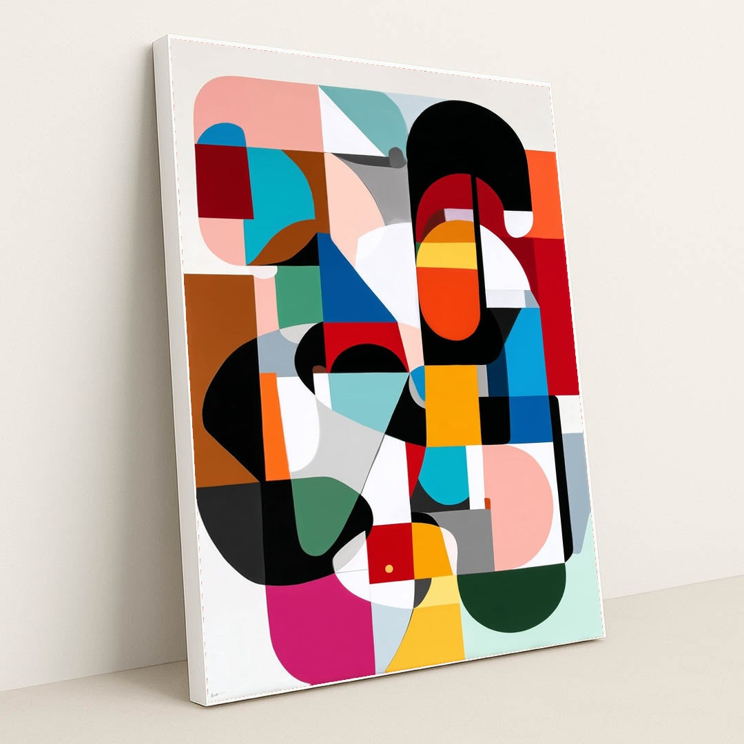 Color Currents by Axel Carrera - White Frame Stretchiez