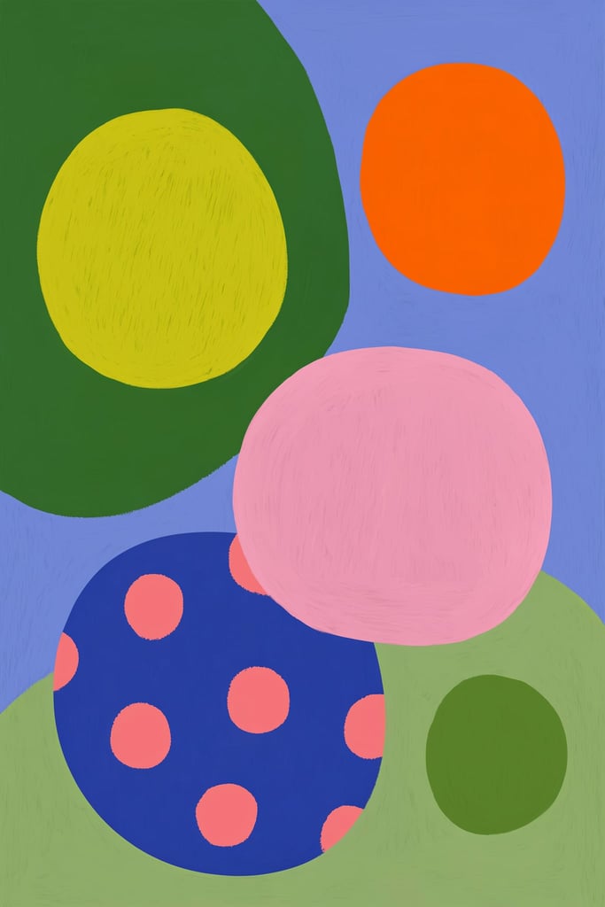 Pebbles That Dream in Color by Melissa King
