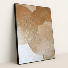 Concentric Echoes by Celeste - Black Frame Stretchiez