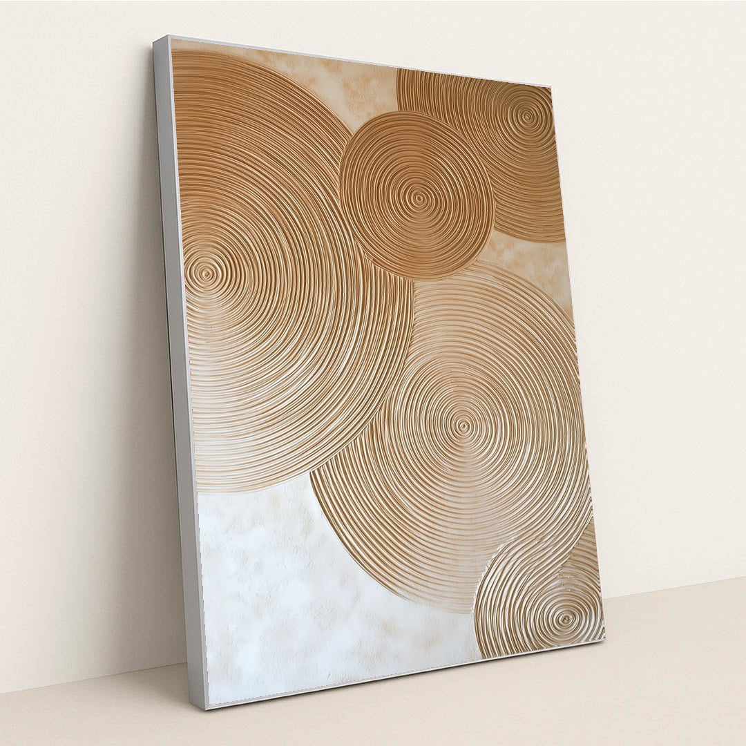 Concentric Echoes by Celeste - Silver Frame Stretchiez