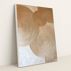 Concentric Echoes by Celeste - White Frame Stretchiez