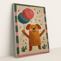 Confetti Celebration by Melissa King - Silver Frame Stretchiez
