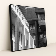 Contrasting Modern Architecture in Boston by Steve Pancrate - Black Frame Stretchiez