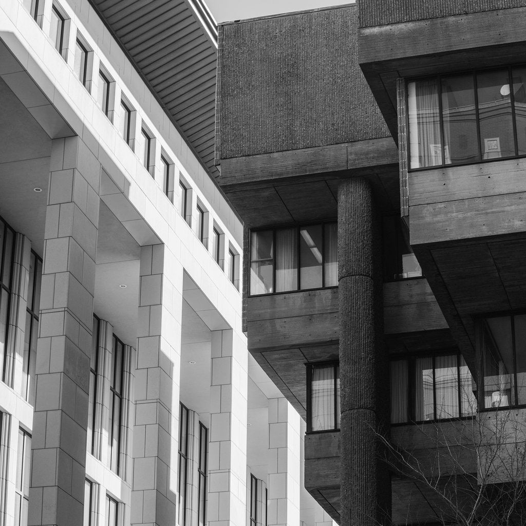 Contrasting Modern Architecture in Boston by Steve Pancrate