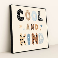 Cool and Kind by Melissa King - Black Frame Stretchiez