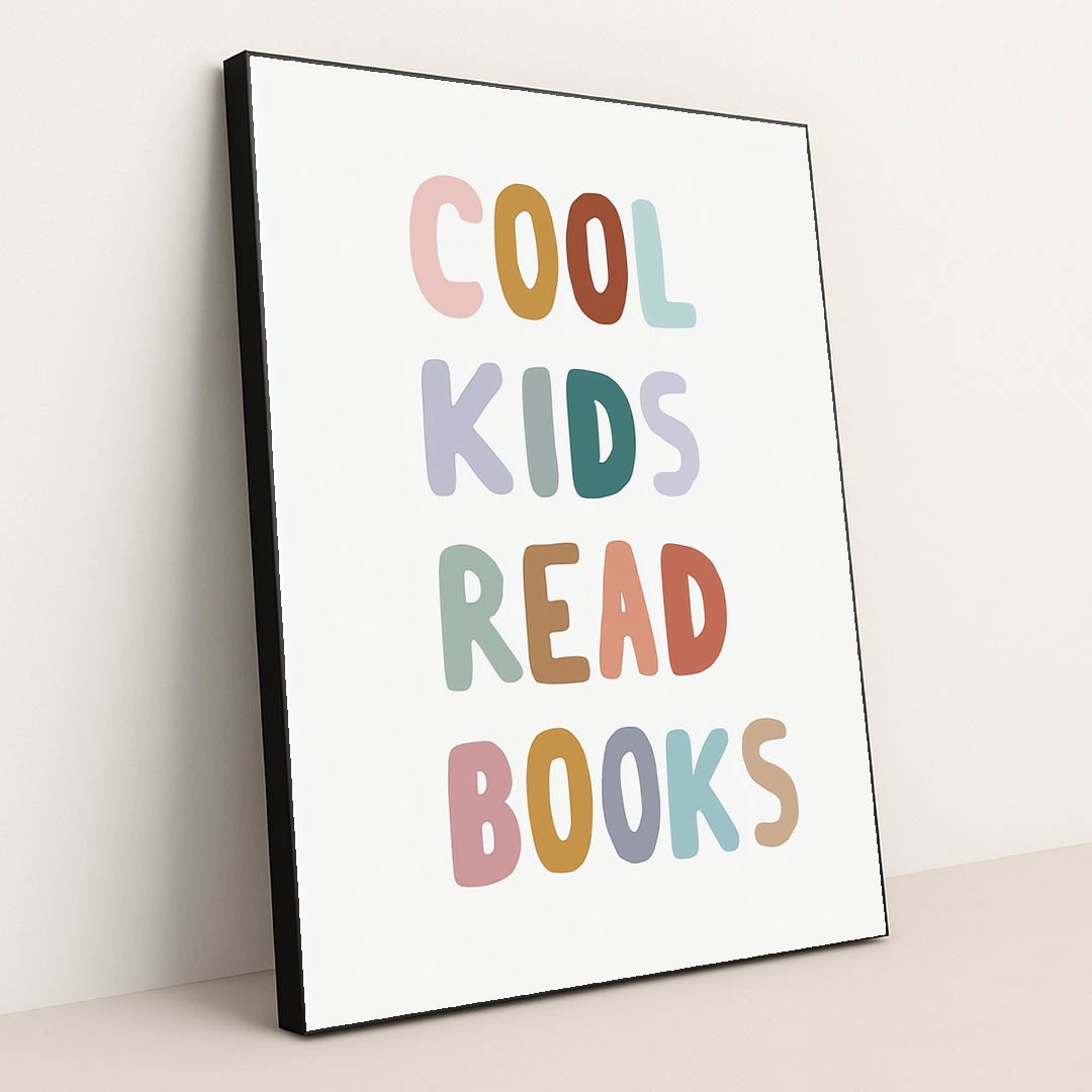 Cool Kids Read by Melissa King - Black Frame Stretchiez