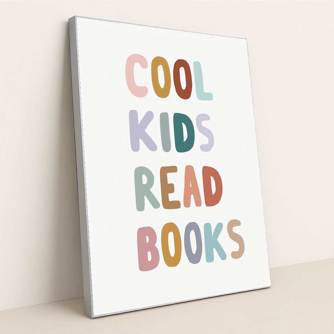 Cool Kids Read by Melissa King - Silver Frame Stretchiez