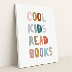 Cool Kids Read by Melissa King - White Frame Stretchiez