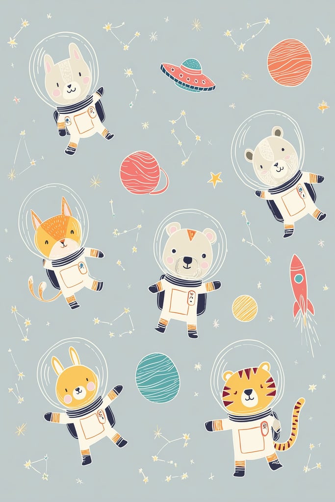 Cosmic Critters by Melissa King