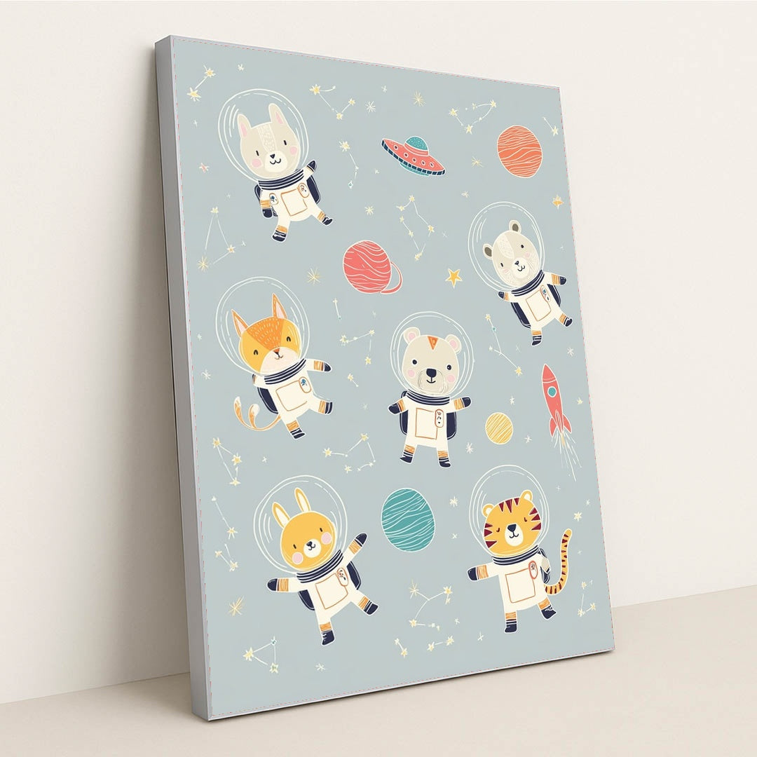Cosmic Critters by Melissa King - Silver Frame Stretchiez