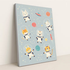 Cosmic Critters by Melissa King - Silver Frame Stretchiez
