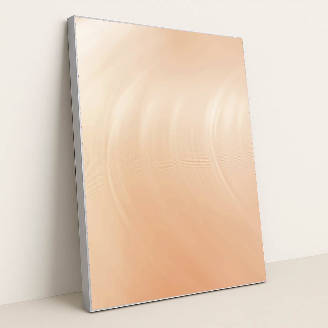 Flowing Cream Gradient by Eva Bronzini - Silver Frame Stretchiez