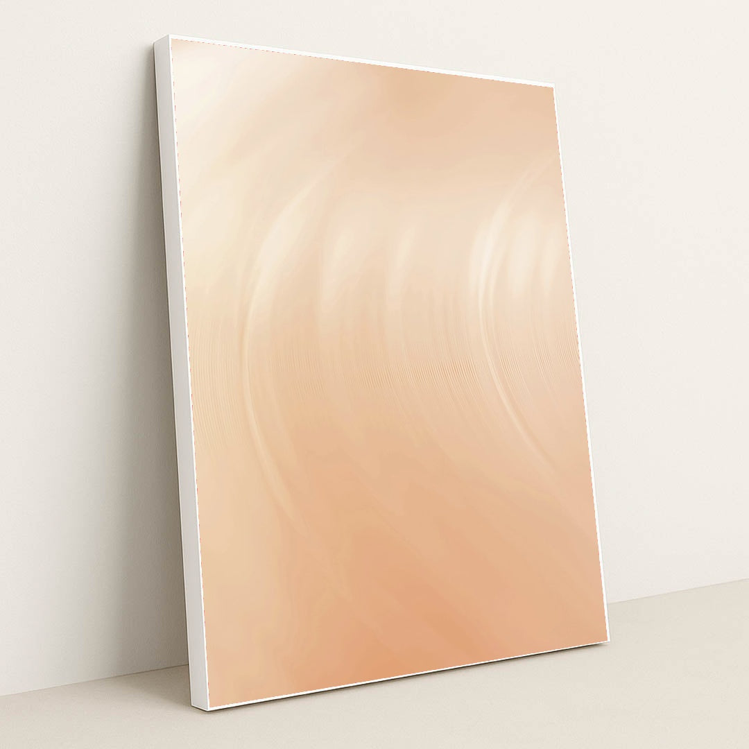 Flowing Cream Gradient by Eva Bronzini - White Frame Stretchiez