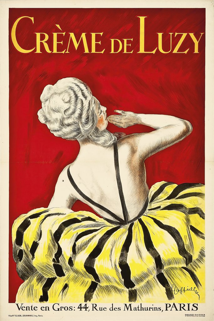 Crème De Luzy (1919) by Leonetto Cappiello