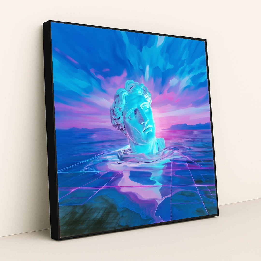 Cyber Pompeii: Ash Relic by Kai Satori - Black Frame Stretchiez
