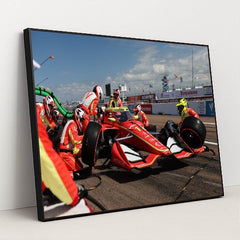 David Malukas — Firestone Grand Prix of St  Petersburg | Race Day Moment by Chris Owens - Black Frame Stretchiez