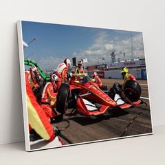 David Malukas — Firestone Grand Prix of St  Petersburg | Race Day Moment by Chris Owens - White Frame Stretchiez