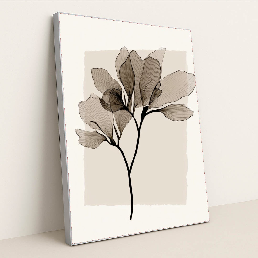 Delicate Botanicals by Jade Morgan - Silver Frame Stretchiez