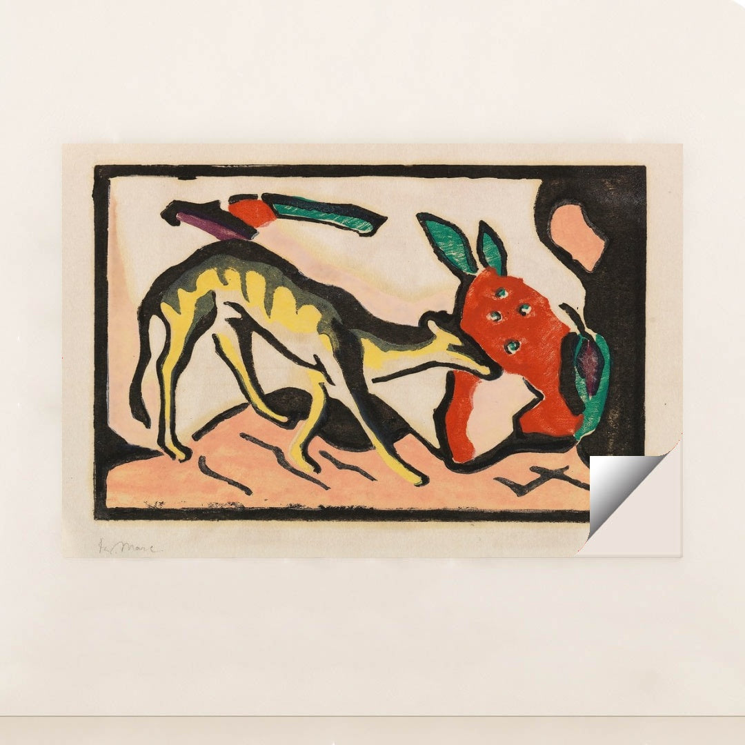 Der Blaue Reiter (1912) by Wassily Kandinsky - Peeliez