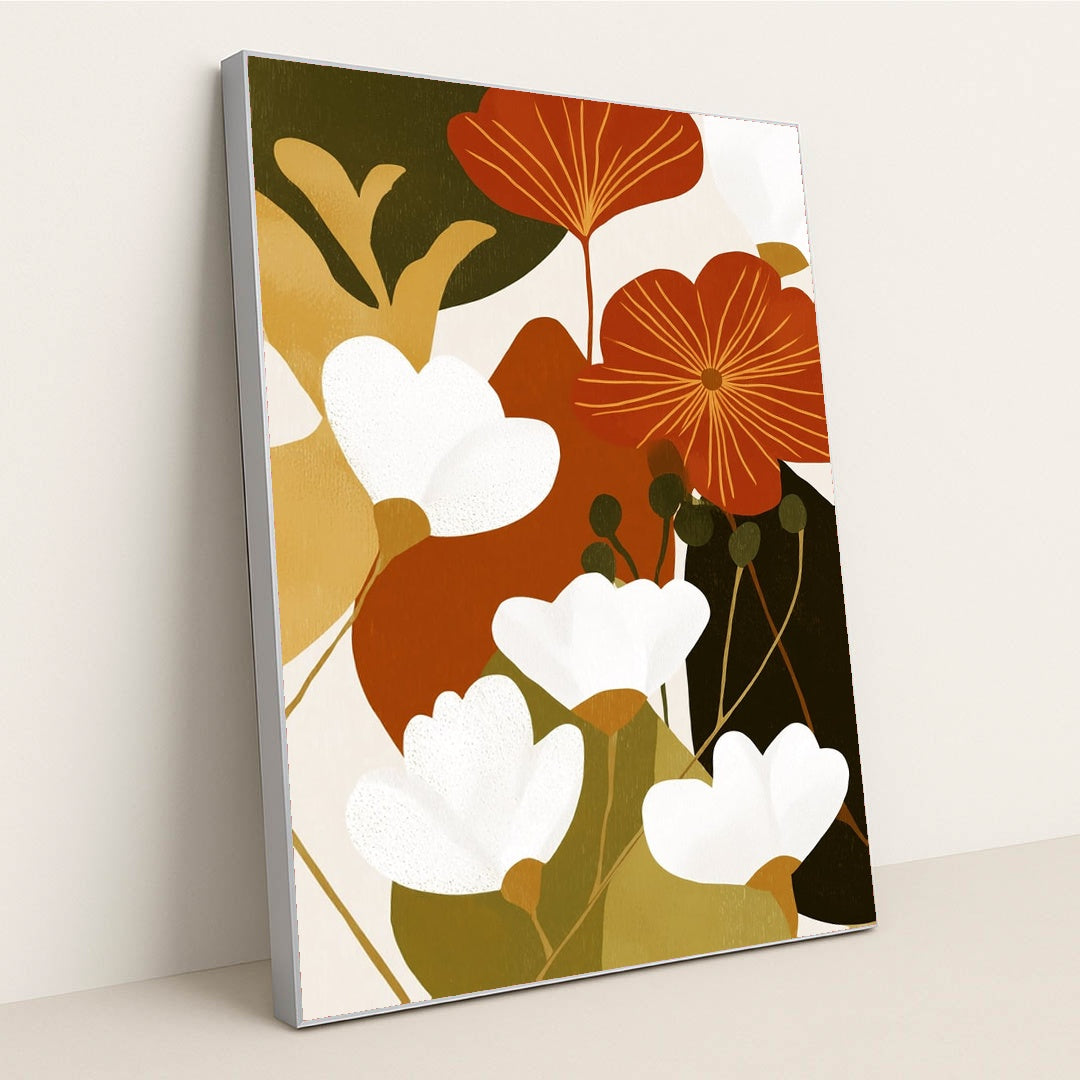 Desert Meadow by Aria Sol - Silver Frame Stretchiez
