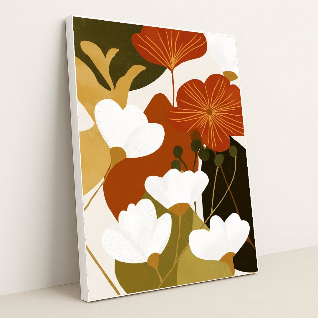 Desert Meadow by Aria Sol - White Frame Stretchiez