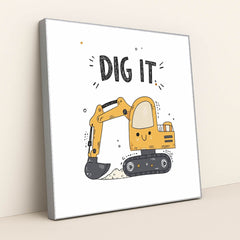 Dig It! by Melissa King - Silver Frame Stretchiez
