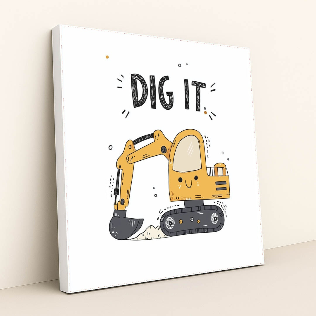 Dig It! by Melissa King - White Frame Stretchiez